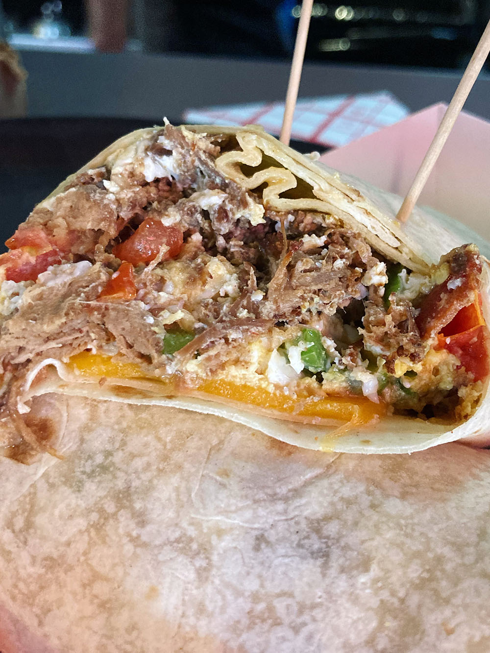 Machaca Burrito